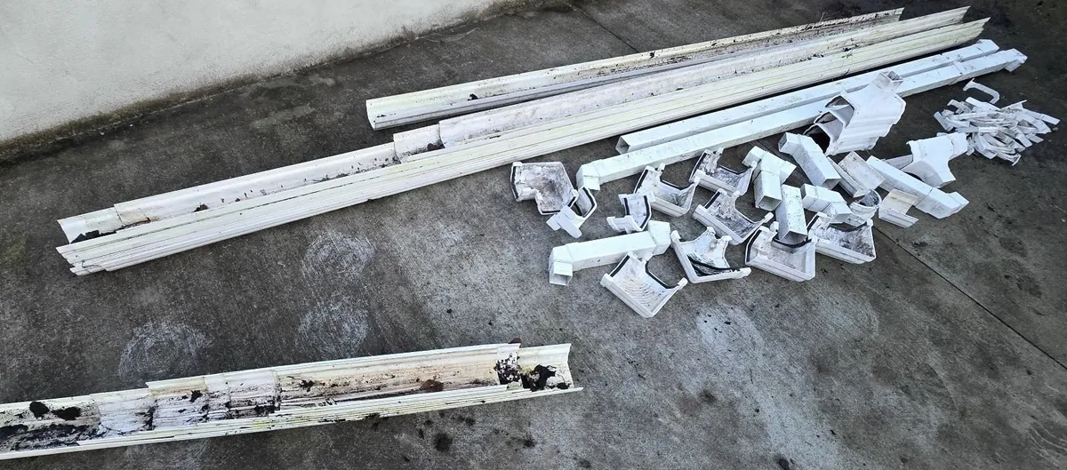 White UPVC Guttering - Image 3