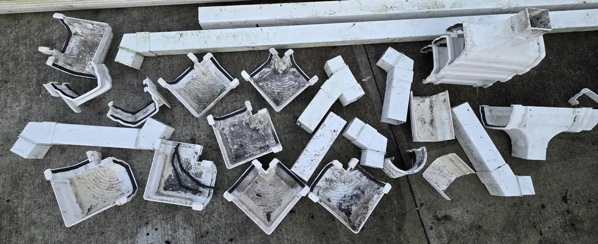 White UPVC Guttering - Image 4