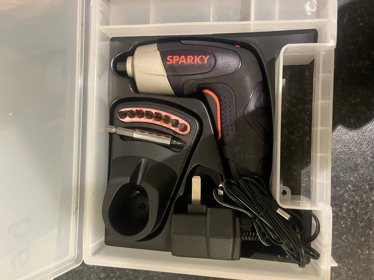 Sparky 3.6V Cordless Screwdriver-battery required - Image 2