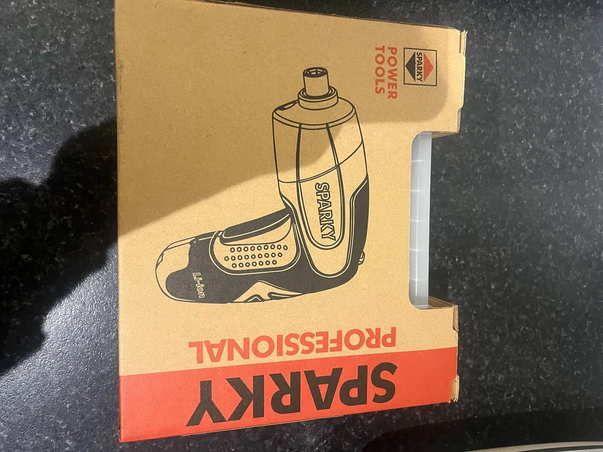 Sparky 3.6V Cordless Screwdriver-battery required - Image 3