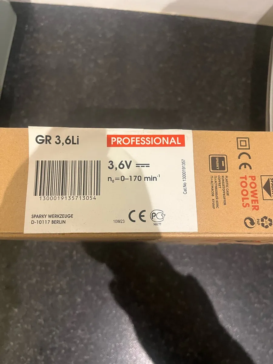 Sparky 3.6V Cordless Screwdriver-battery required - Image 4