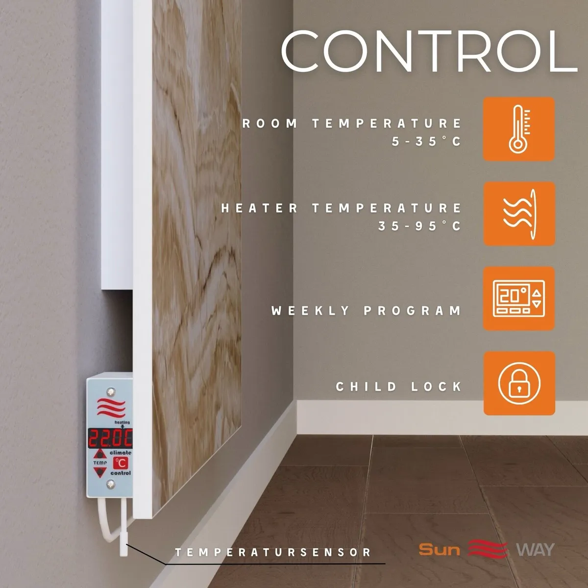 Infrared Heater 700 watts - Image 2