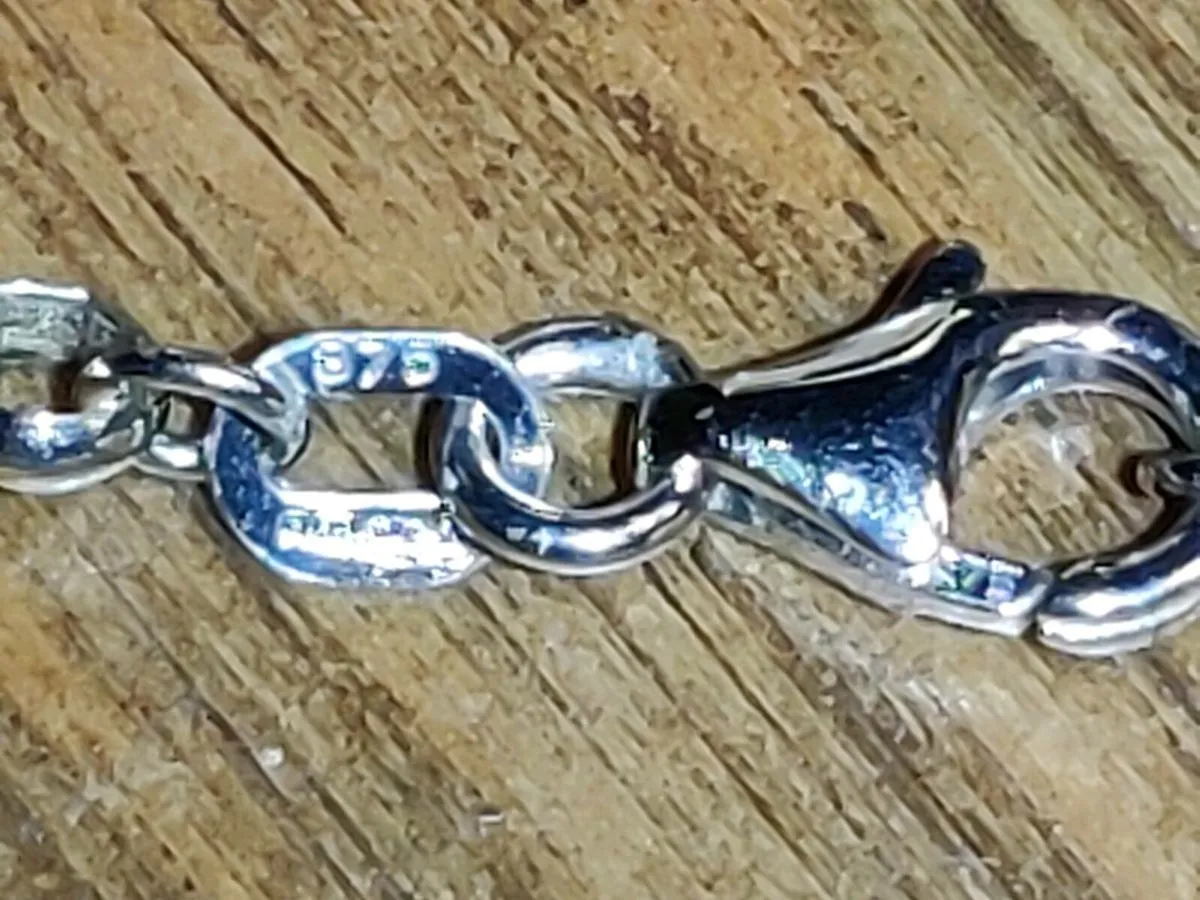 BELCHER LINK, 9CT White Gold New 8.90g 20"Chain ! - Image 3