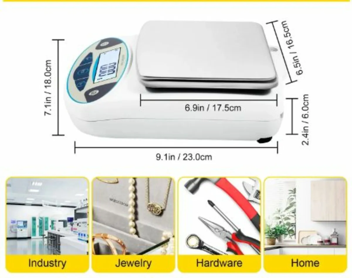 Analytical Balance, 5000g x 0.01g Accuracy Lab - Image 4