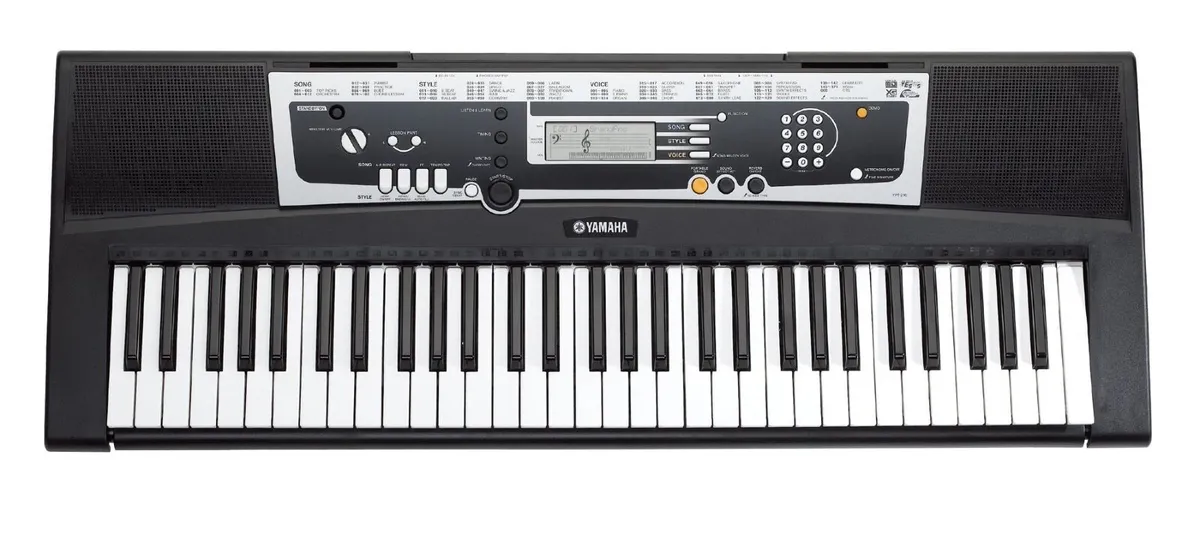 Yamaha Keyboard Piano and Stand - Image 2