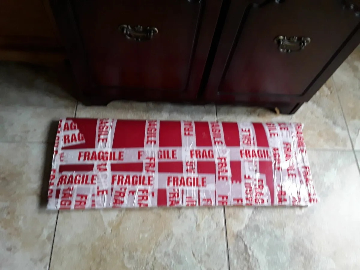 Nice mahogany Rossmore wall unit - Image 4