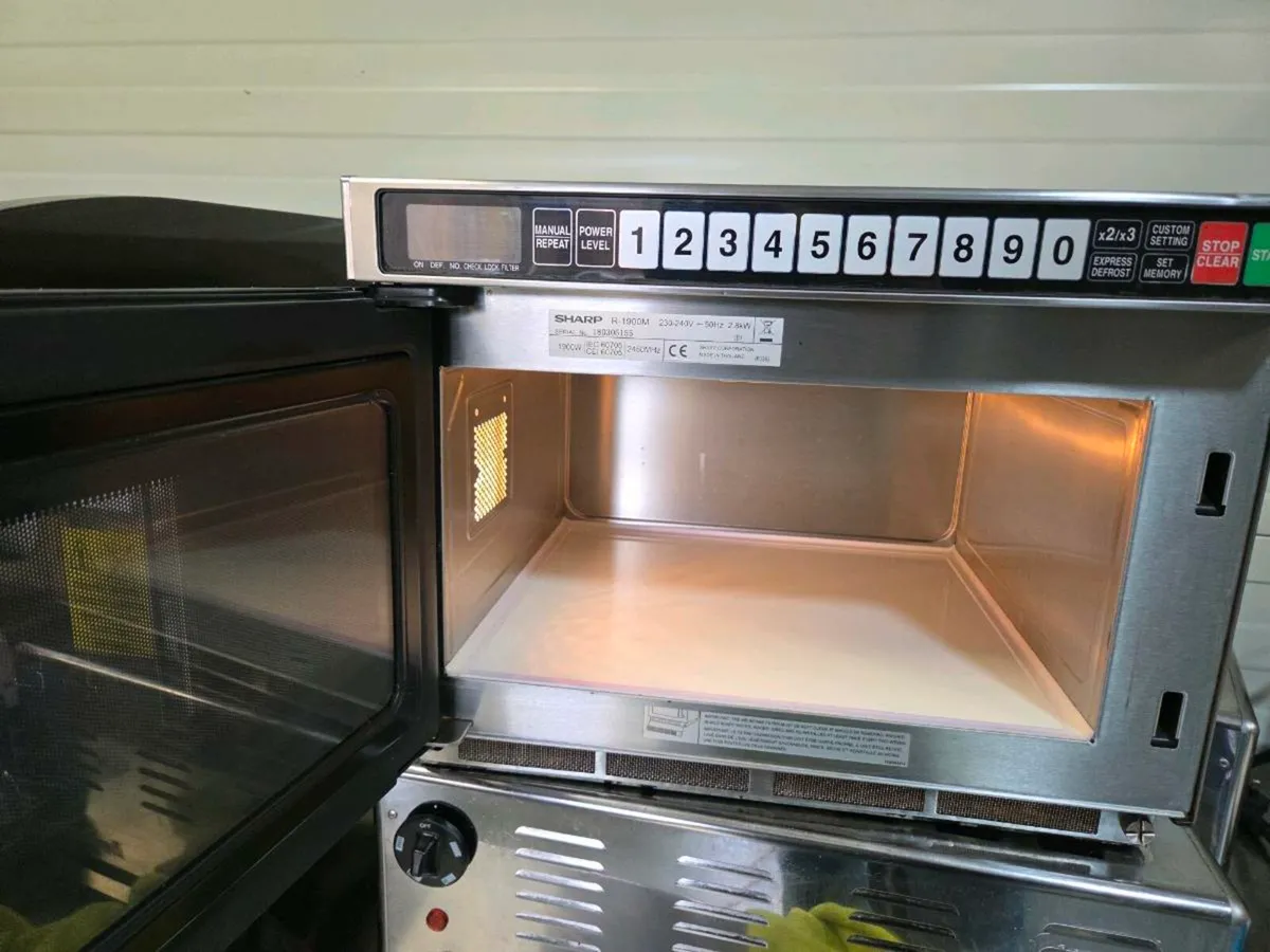 Sharp commercial microwave - Image 2