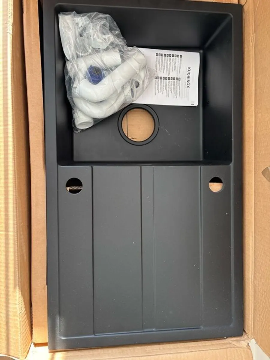 Brand New Black Sink