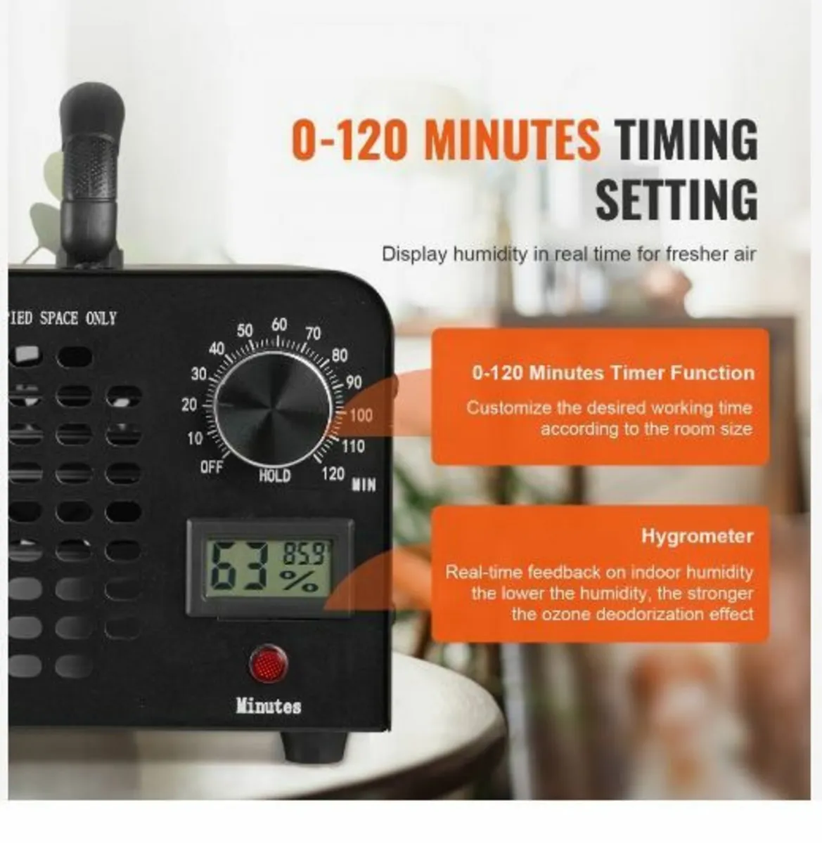 Ozone Generator 36000mg/h Ozone Machine - Image 3