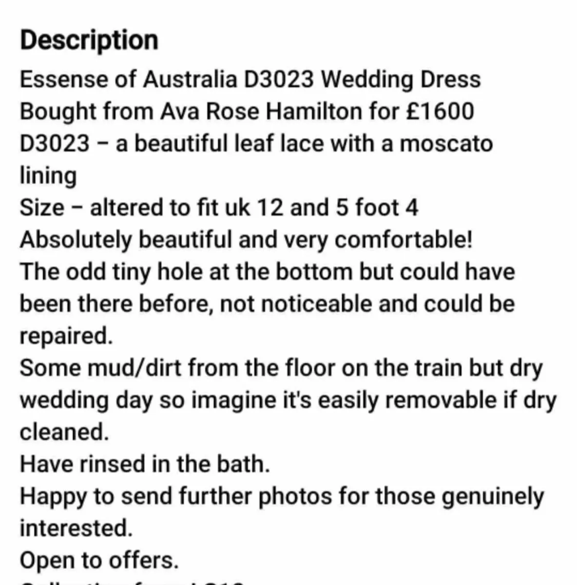 Wedding dress - Image 1