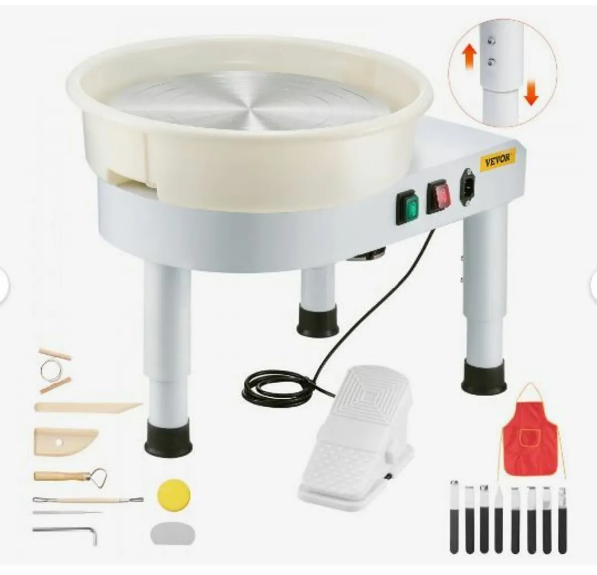 Pottery Wheel, 35 cm Ceramic Wheel Forming - Image 1