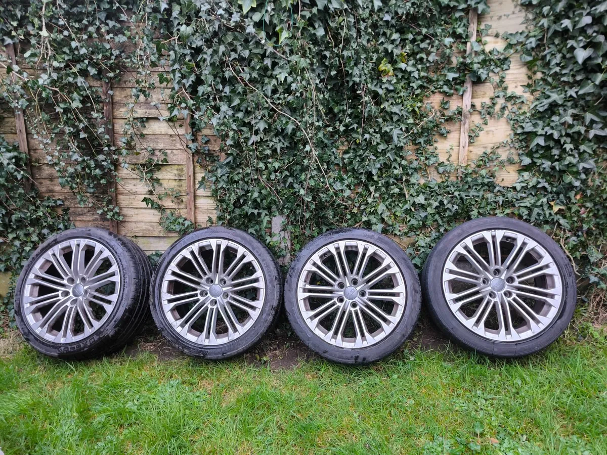 AUDI A5 Genuine Wheels&Tyres 245/40/18 Good TYRES! - Image 1
