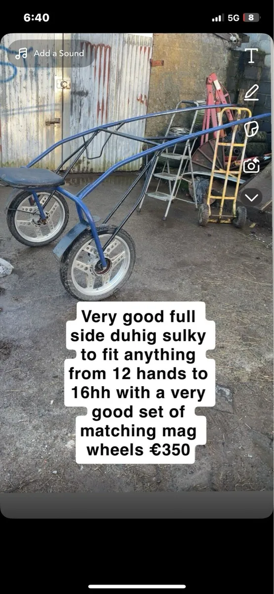 Selection of Horse carts - Image 4