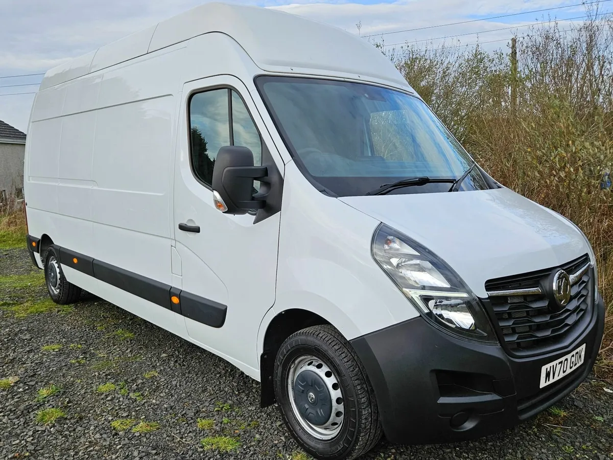 2020 Vauxhall Movano L3 H3 extra high roof mint - Image 1