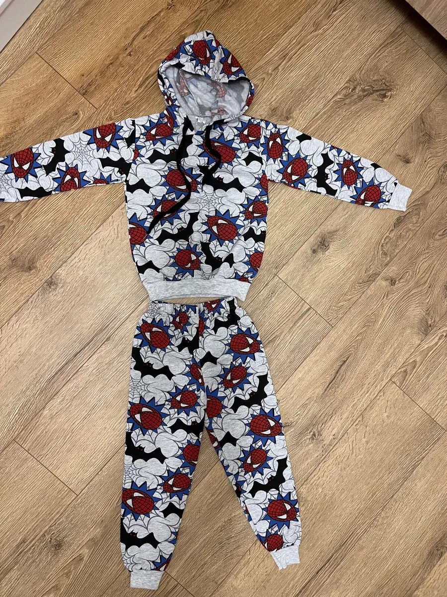 "Boys' Spider-Man tracksuit - sweatshirt and botto - Image 1