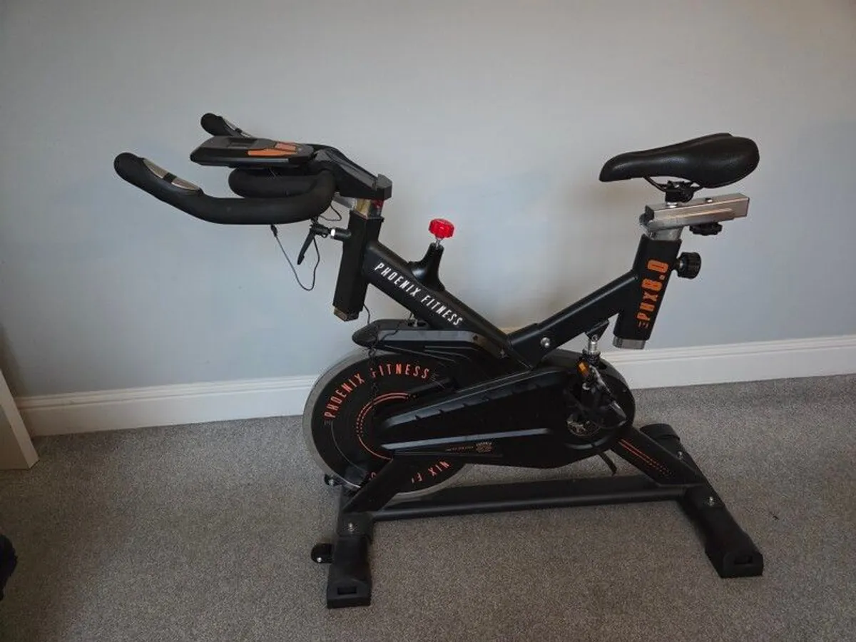 exercise spinning bike - Image 2