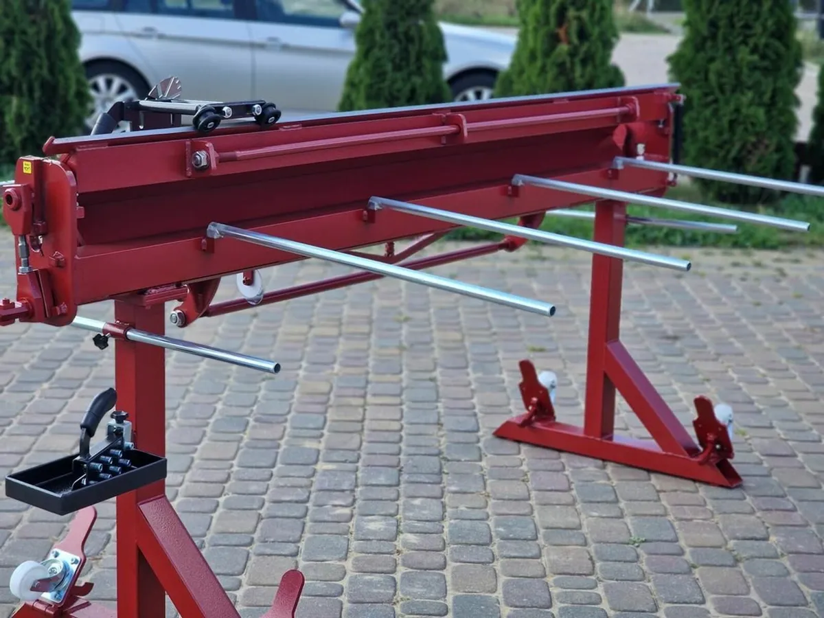 sheet metal folder RED-2200/0.8mm with wheels - Image 4