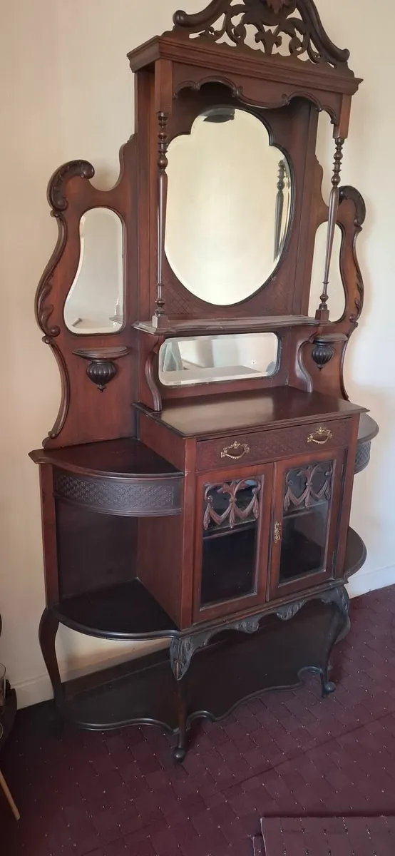 Chiffonier Cabinet,Tables ,Mirrors,  Prints, - Image 1