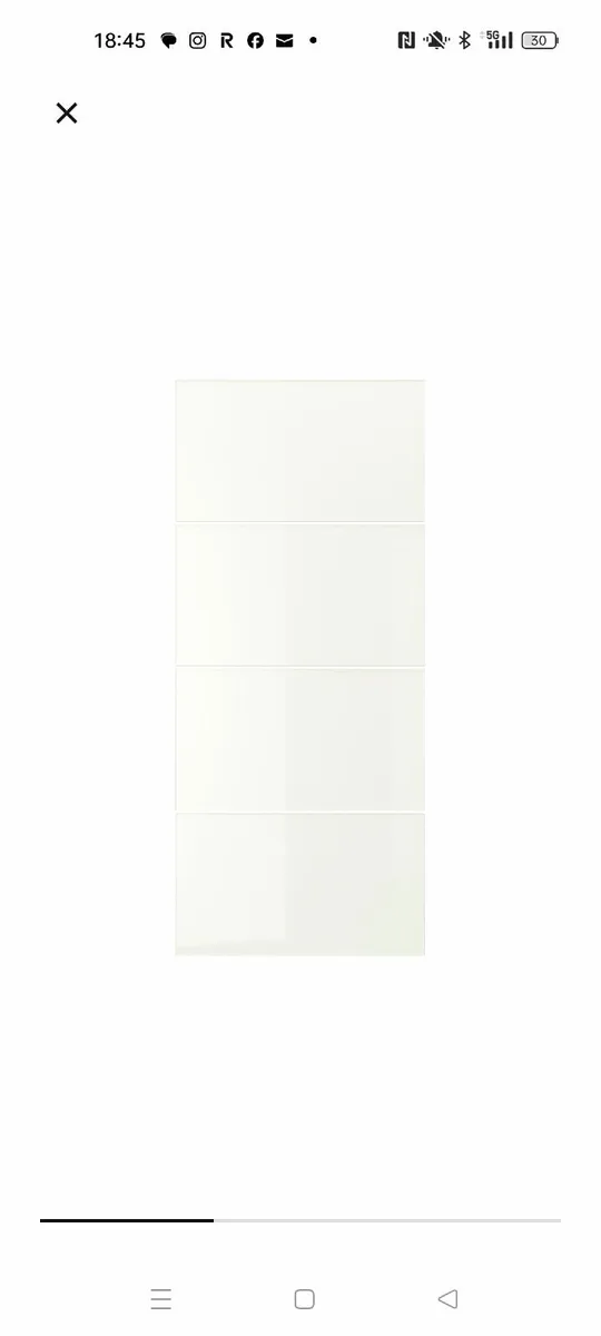 Ikea Panels for Pax wardrobe Sliding Doors - Image 1