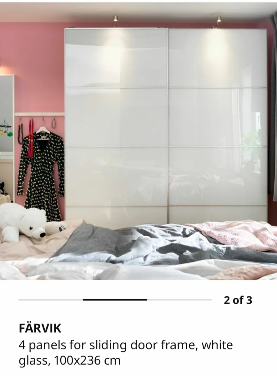 Ikea Panels for Pax wardrobe Sliding Doors - Image 2