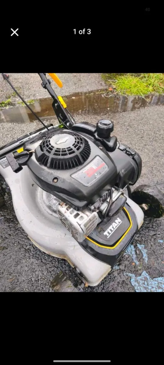 Lawnmower and strimmer bundle - Image 1