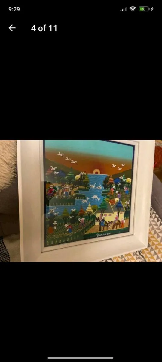 Original painting, signed, professionally framed - Image 4