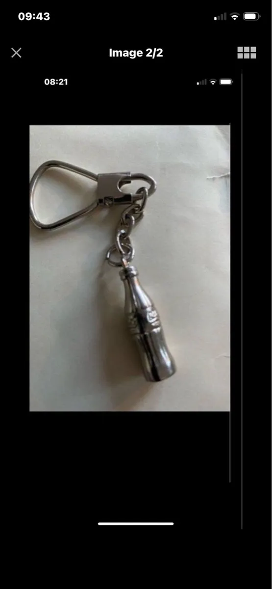 Rare Coca Cola Key Ring - Image 2