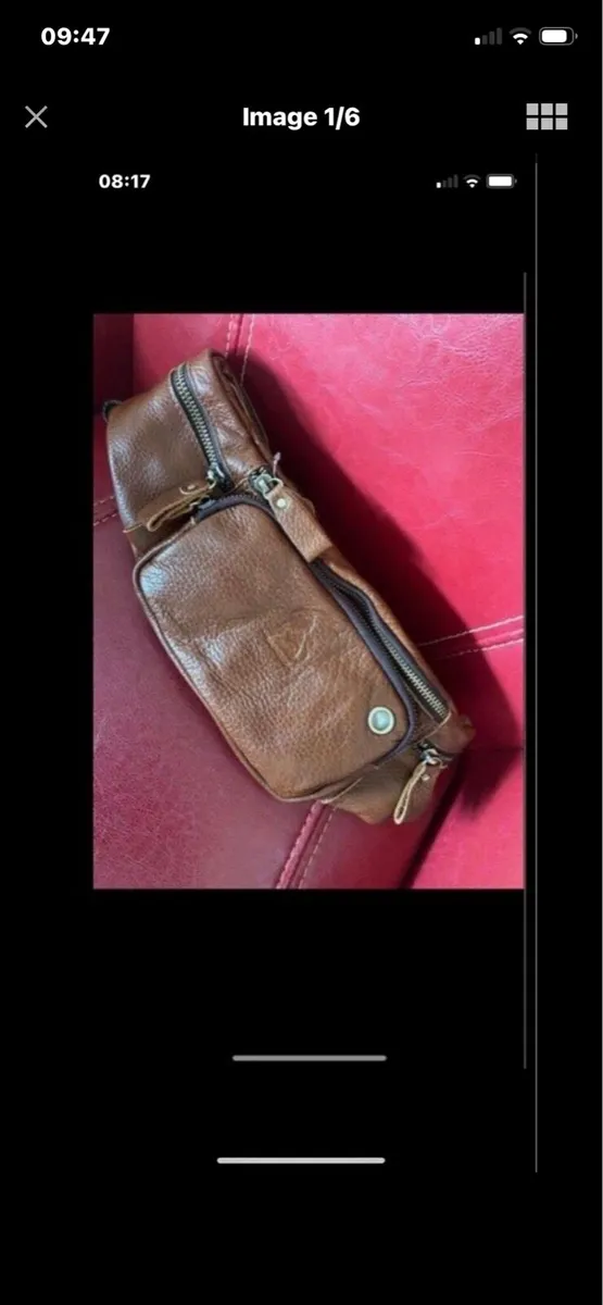 New Leather Waist Bag - Image 1