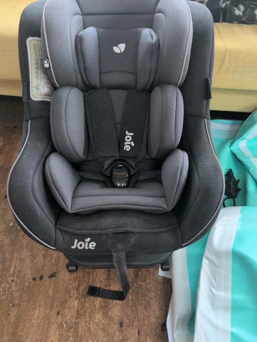 Joie car seat with new born insert