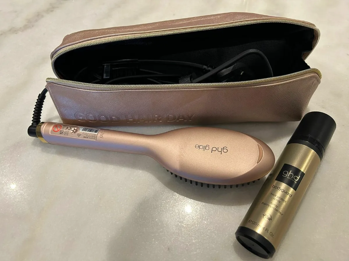 ghd Glide Limited Edition Hot Brush In Sun-Kissed - Image 1