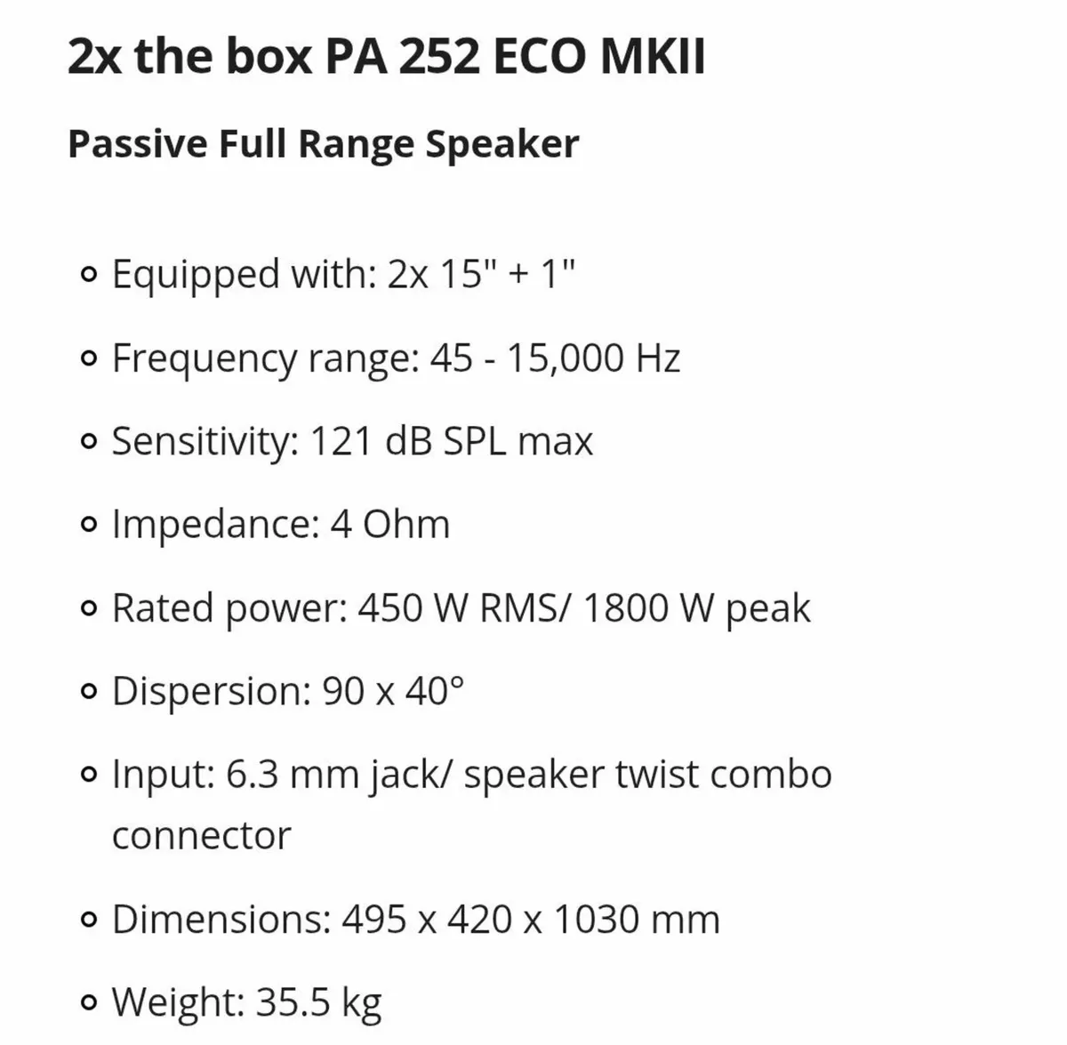 PA speakers and Amplifier - Image 3