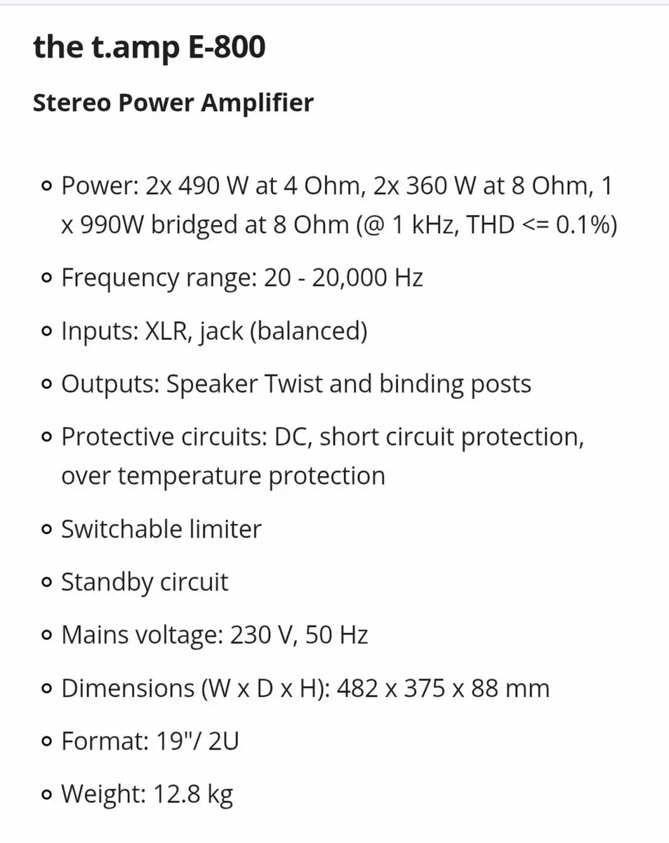 PA speakers and Amplifier - Image 2
