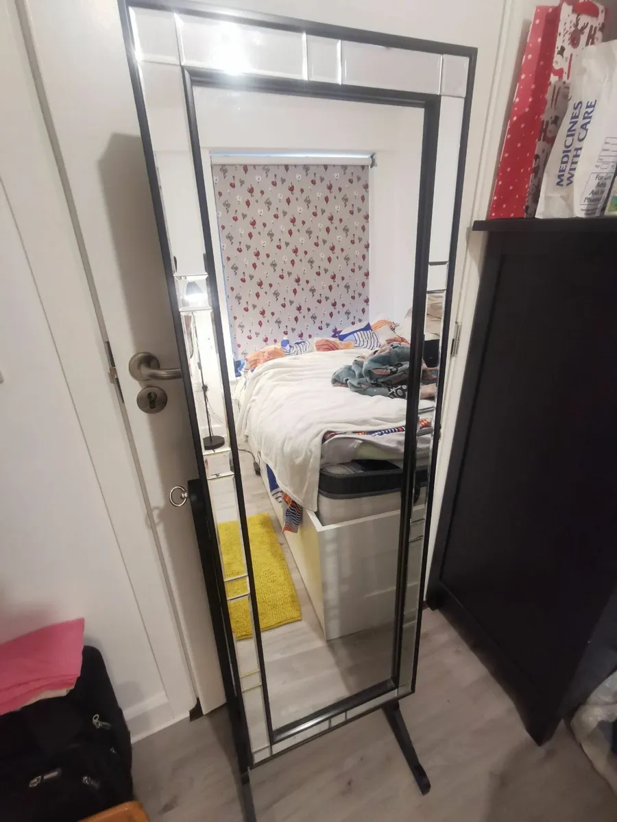 Luxury Freestanding Mirror Cabinet Unit - Image 3