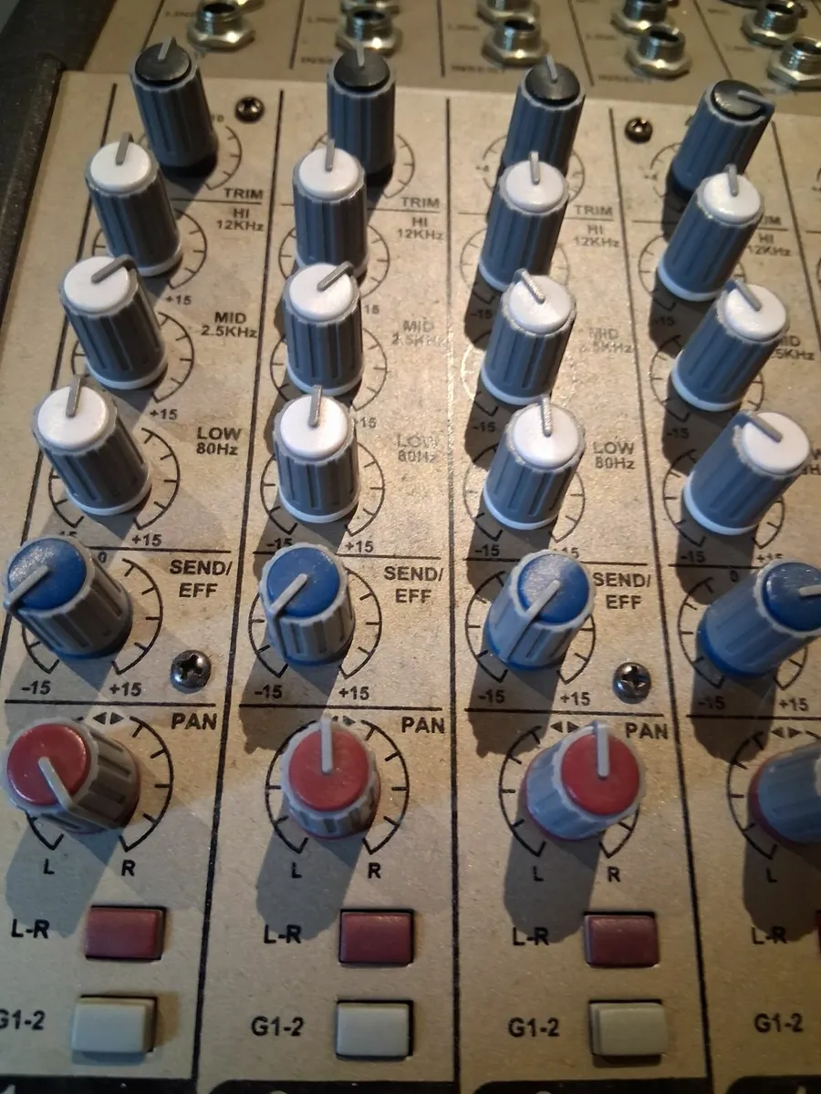 12 channel powered mixer - Image 1
