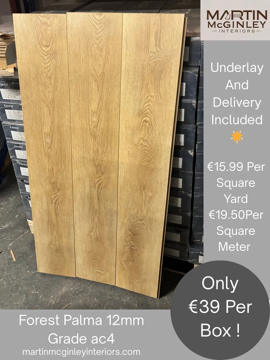 New Forest Palma 12mm Laminated Flooring - Image 3