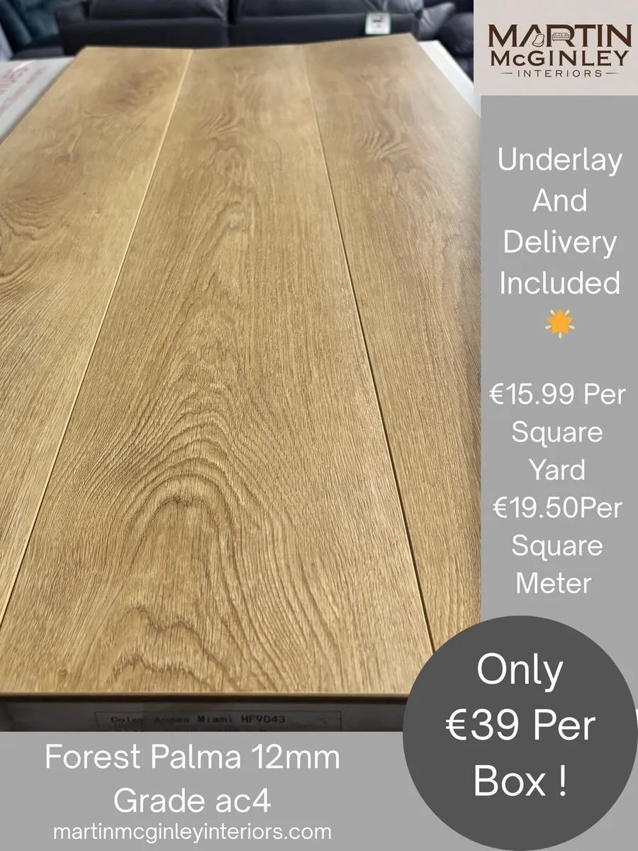 New Forest Palma 12mm Laminated Flooring - Image 4