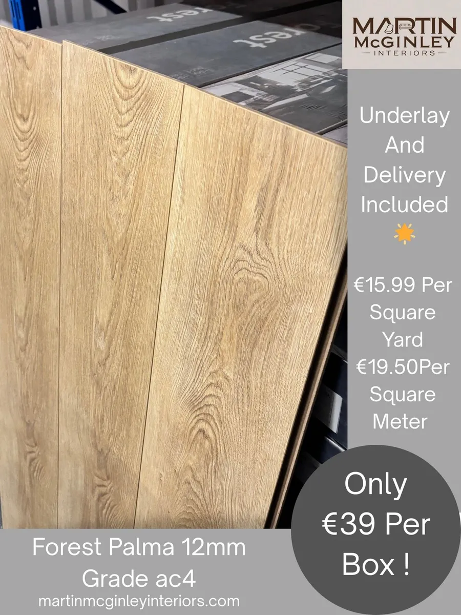 New Forest Palma 12mm Laminated Flooring - Image 1
