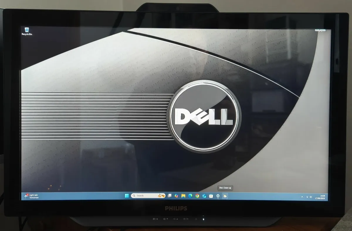 Philips 23" Touchscreen w WebCam and Speakers - Image 1