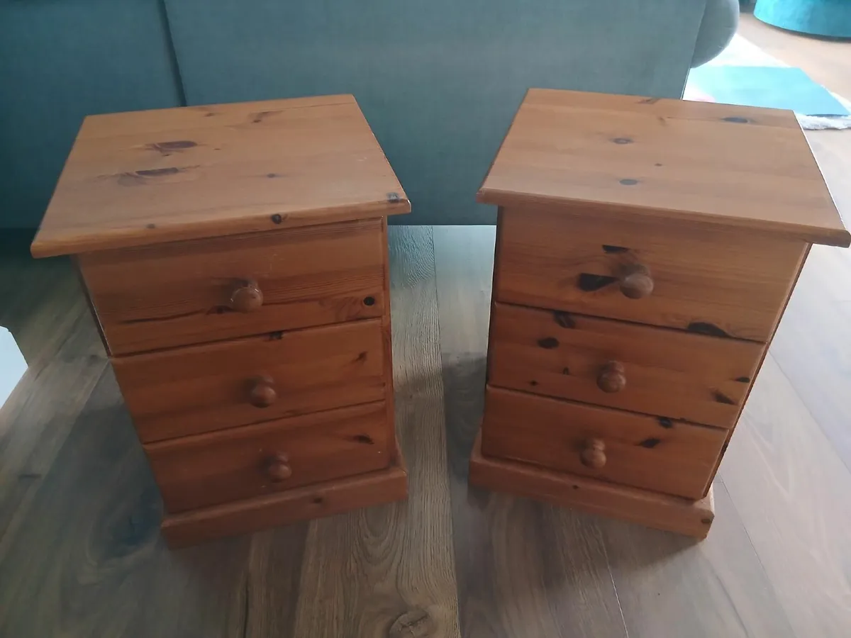 Bedside  lockers - Image 1