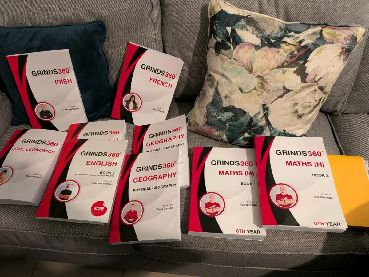 Leaving Cert 2026 Revision grinds books - Image 1