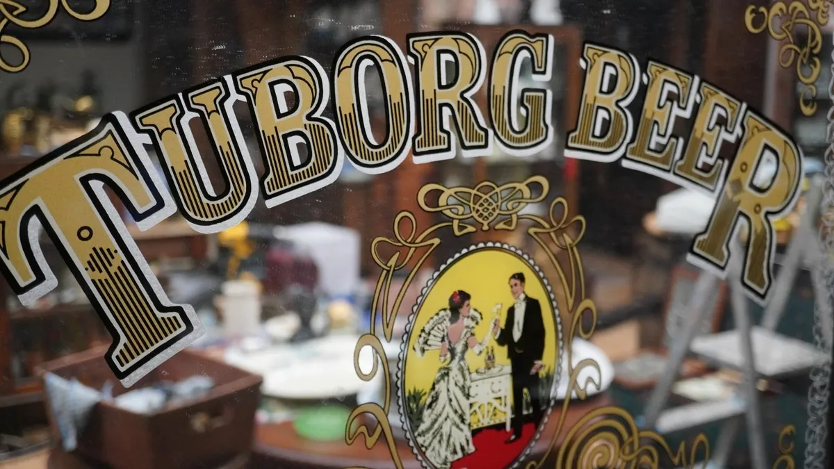 Tuborg Beer Bar Mirror Sign - Image 3