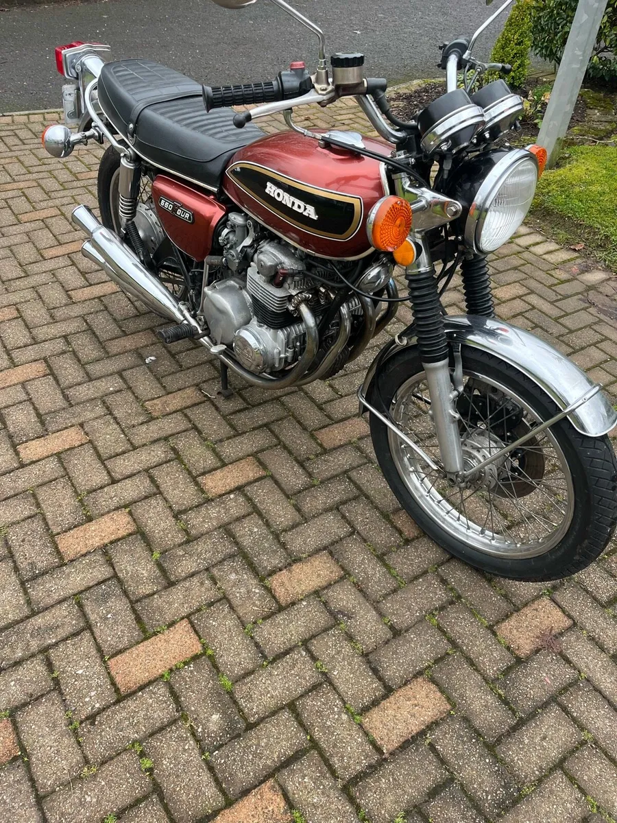 1976 cb550 four - Image 3