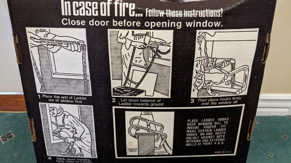 Safety Fire Rescue Ladder - Image 3