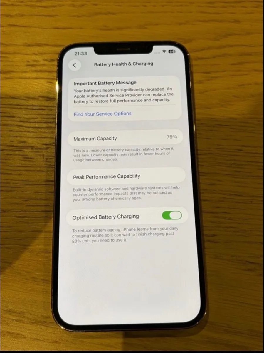 iPhone 12 Pro Max 128 GB Gold - Image 3