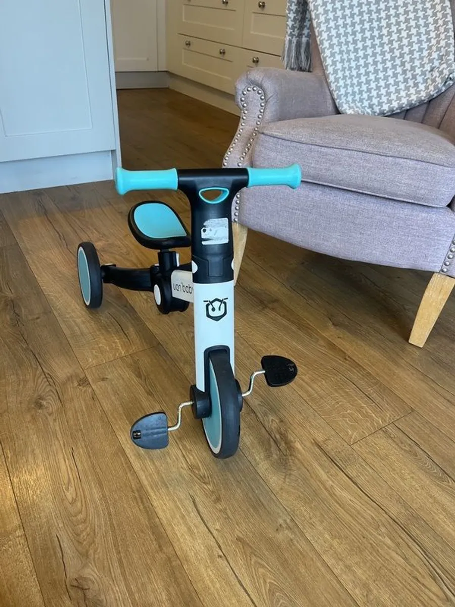 Convertible foldable balance bike tricycle - Image 2