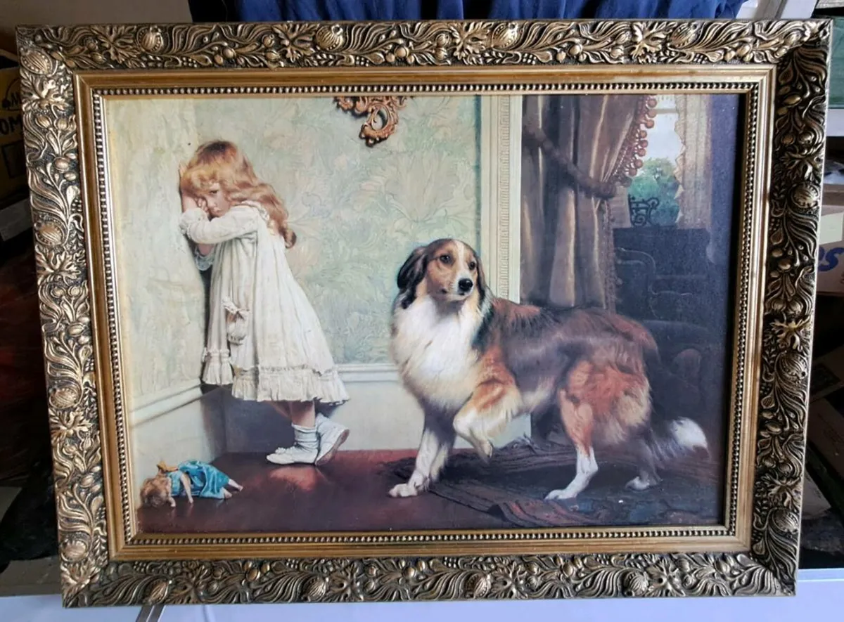 Large Ornate Gilt Frame - Image 1