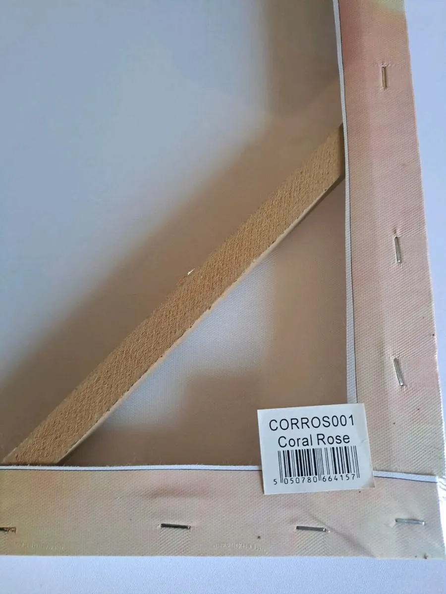 Large Stretched Canvas on Solid Wooden Frame - Image 3