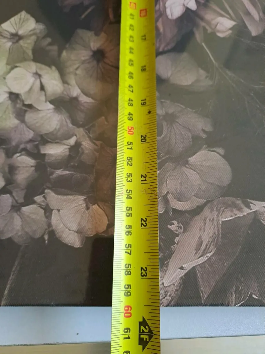 Floral Large Stretched Canvas - Image 4