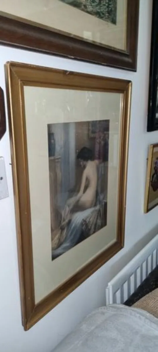 Vintage French Art Nude - Image 2