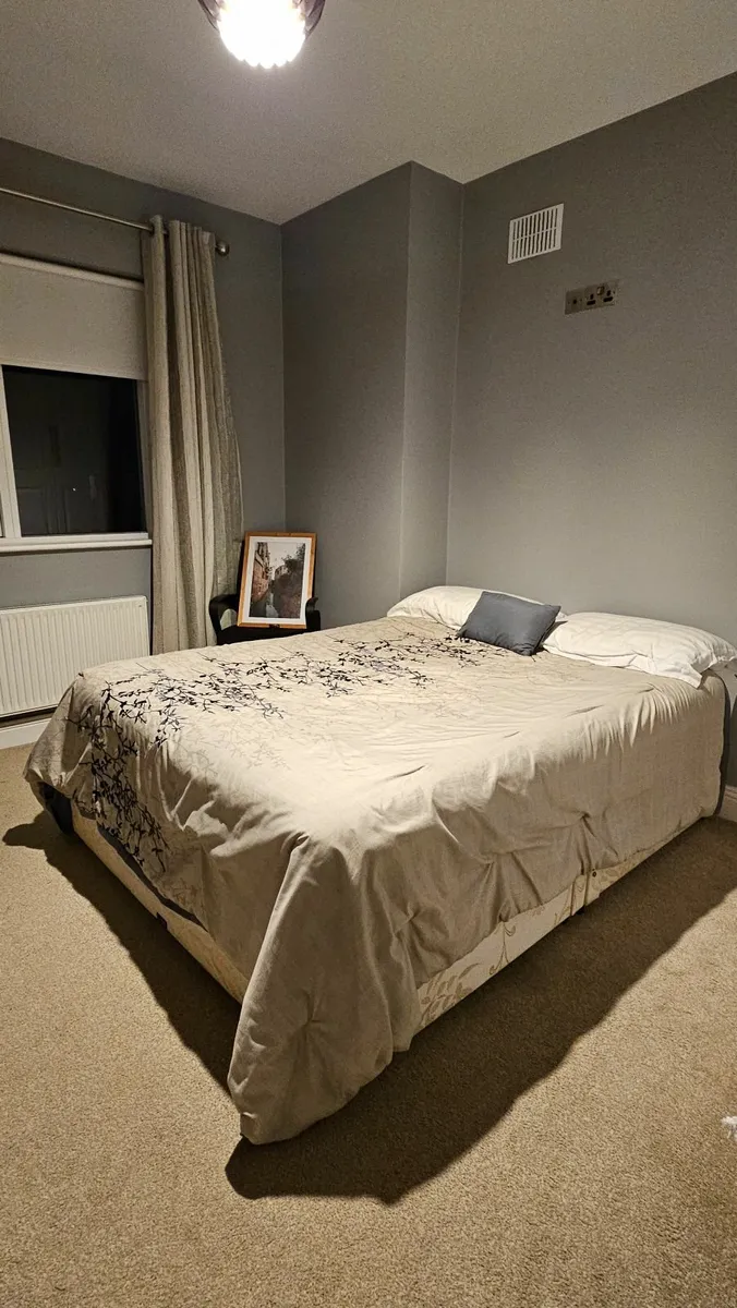 Double Divan Bed with 4 Drawers including Mattress - Image 1